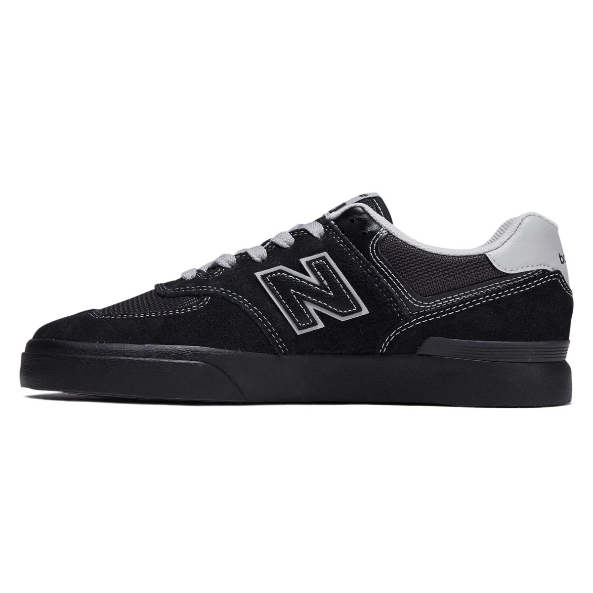 New Balance 574 Vulc Shoes - Black/Black - Image 2