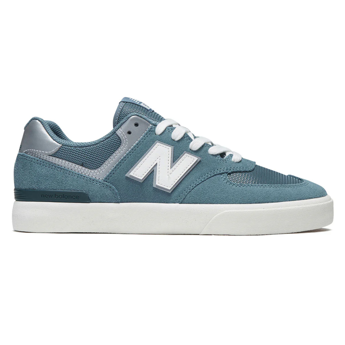 New Balance 574 Vulc Wide Shoes - Saltwater/White