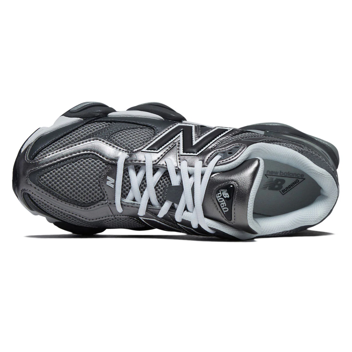 New Balance 9060 Shoes - Magnet/Faded Black - Image 3