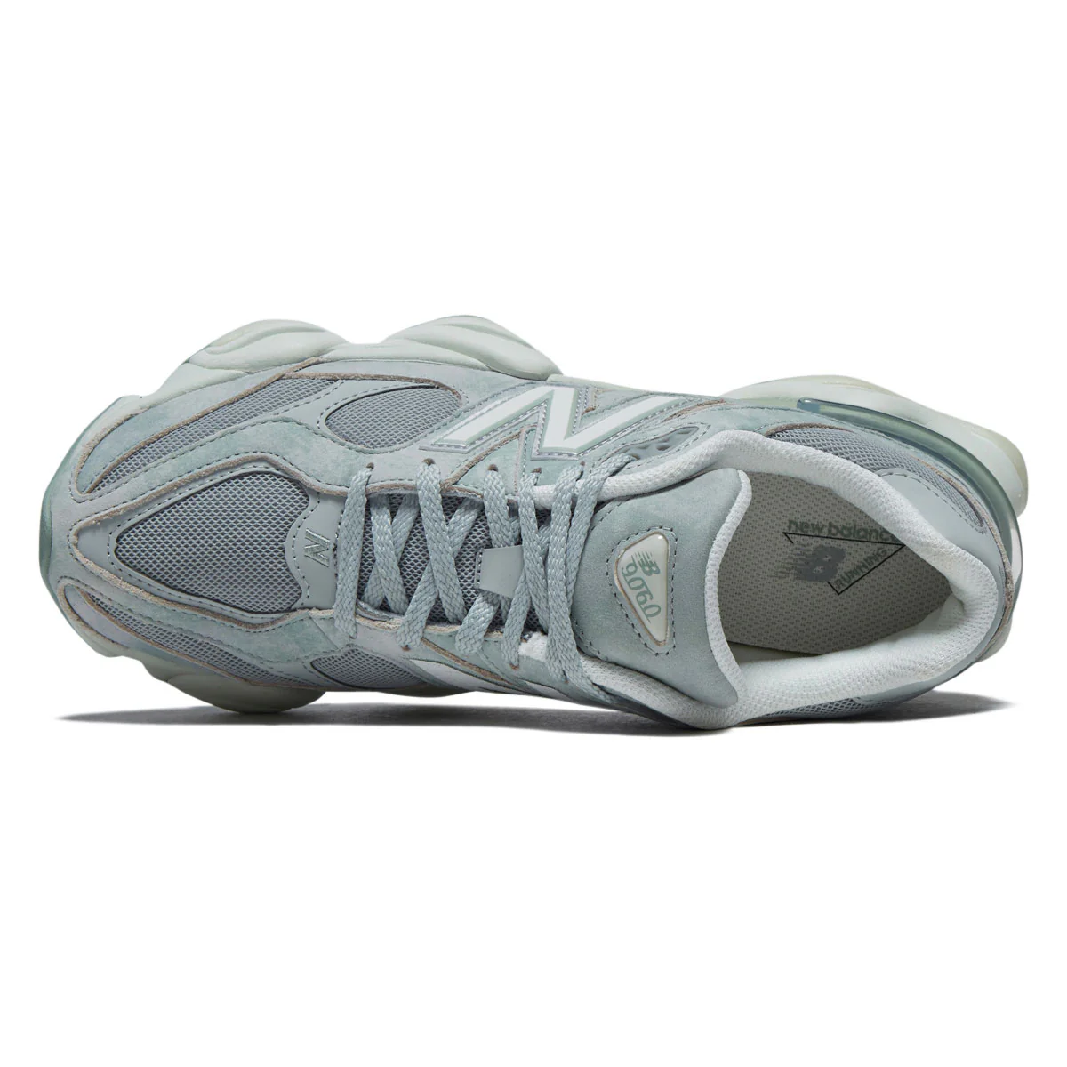 New Balance 9060 Shoes - Mosaic Green/Sea Salt - Image 3