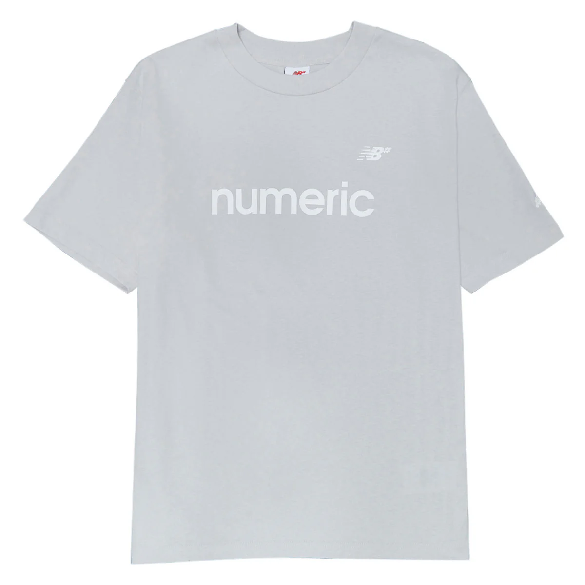 New Balance Numeric Cotton T-Shirt - Grey Matter