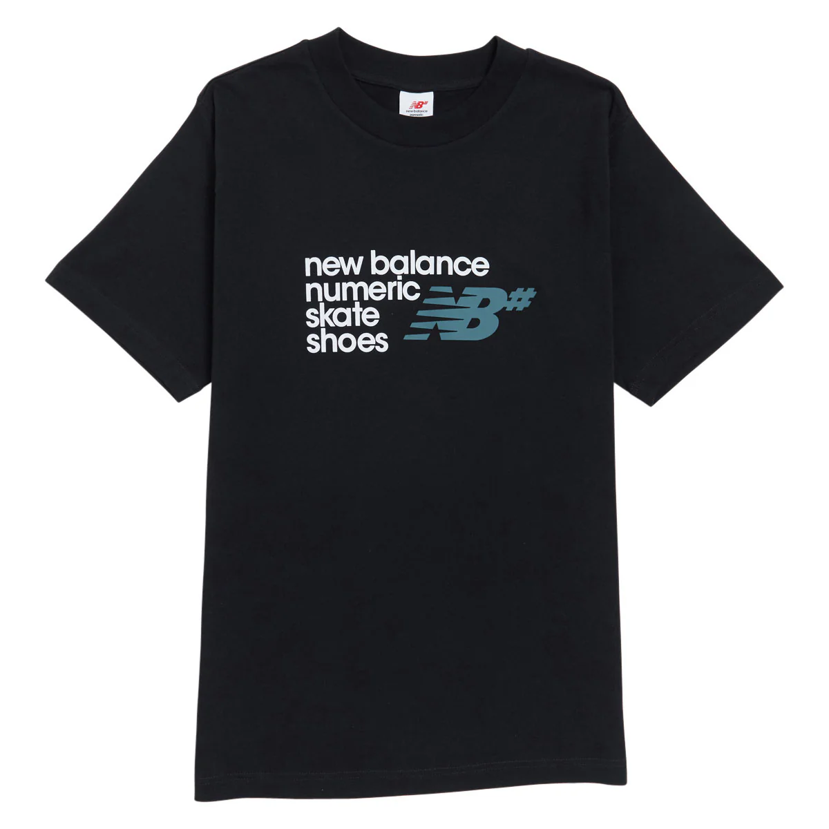 New Balance Numeric Stacked Graphic T-Shirt - Black Multi