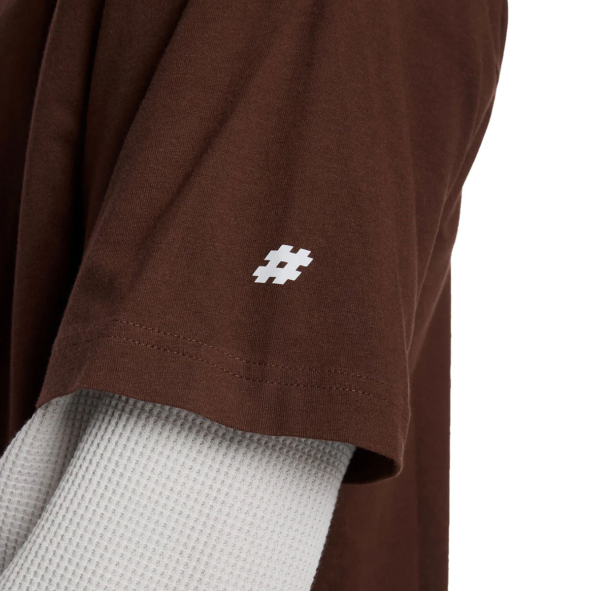 New Balance Numeric Stacked Graphic T-Shirt - Pumpernickel - Image 5