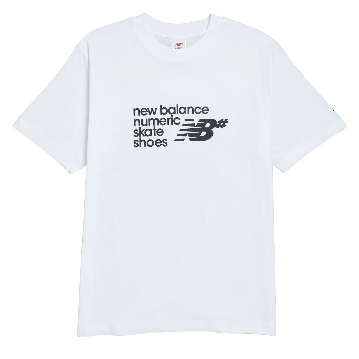 New Balance Numeric Stacked Graphic T-Shirt - White