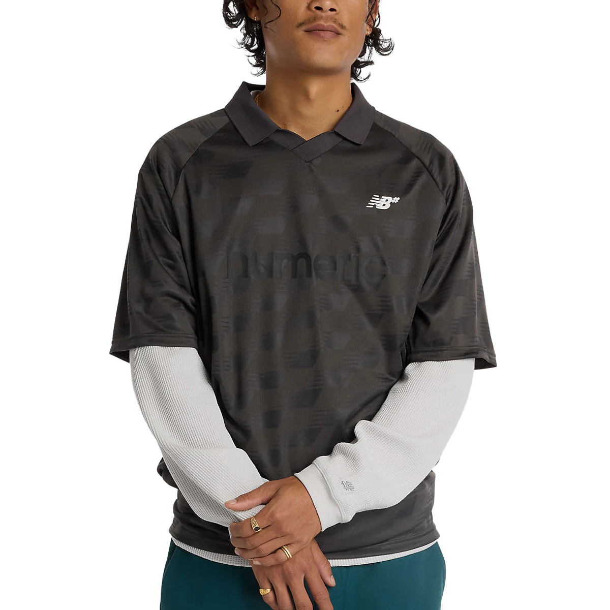 New Balance Numeric Team Jersey - Faded Black