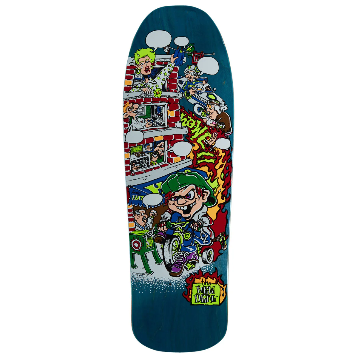 New Deal Andy Howell Tricycle Kid Skateboard Deck - 9.63"