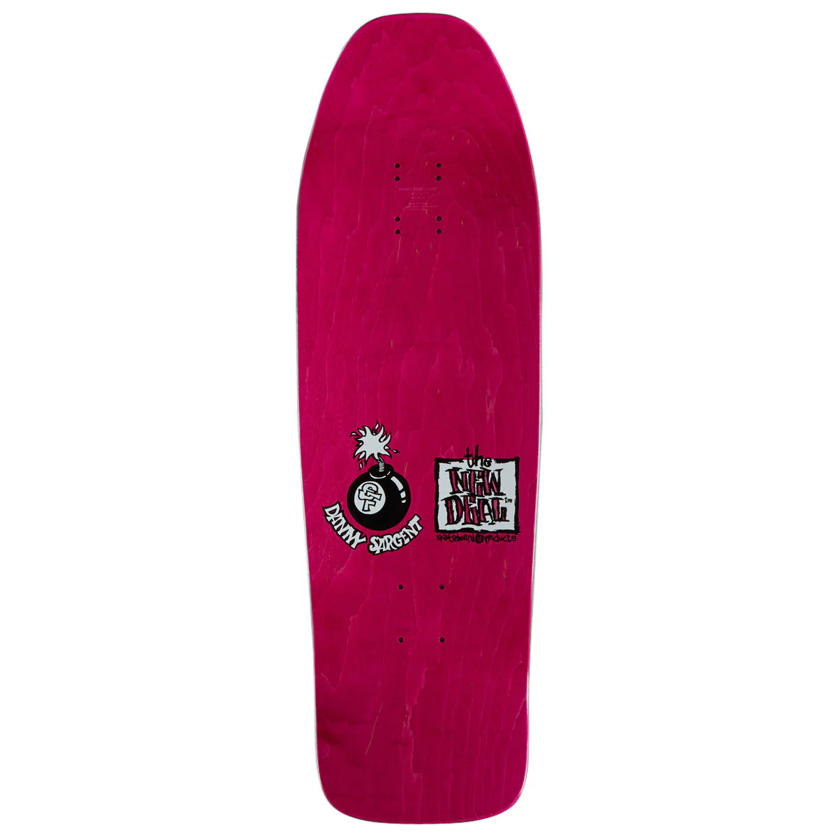 New Deal Danny Sargent Monkey Bomb Skateboard Deck - 9.62" - Image 2