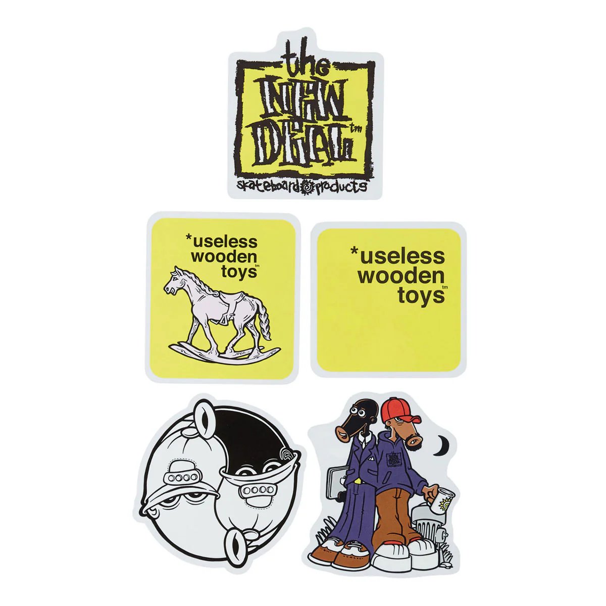 New Deal Summer 26 5 Pack Of Stickers - Assorted