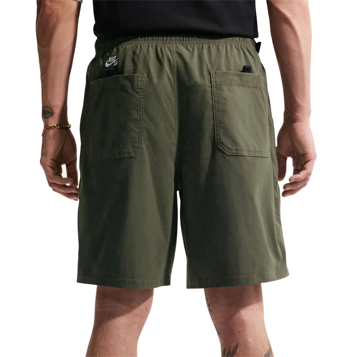 Nike SB 9er Shorts - Cargo Khaki/White - Image 4