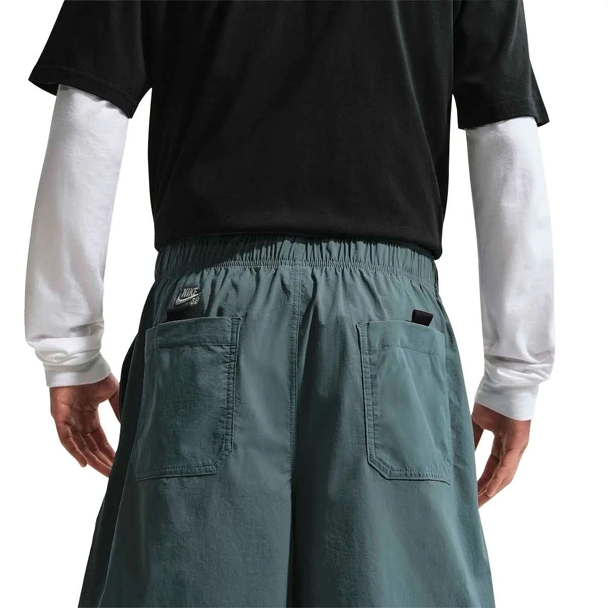 Nike SB 9er Shorts - Mineral Slate/White - Image 4