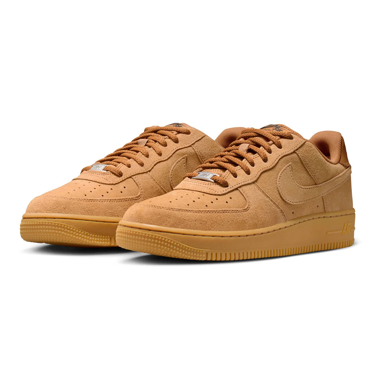 Nike SB Air Force 1 Shoes - Flax/Flax/Black/Gum - Image 5