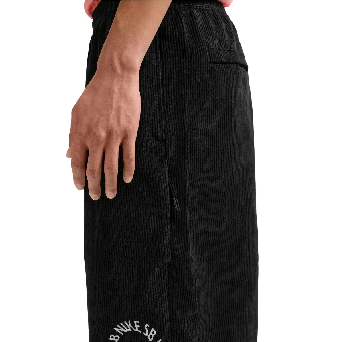 Nike SB Cord Shorts - Black/White - Image 4