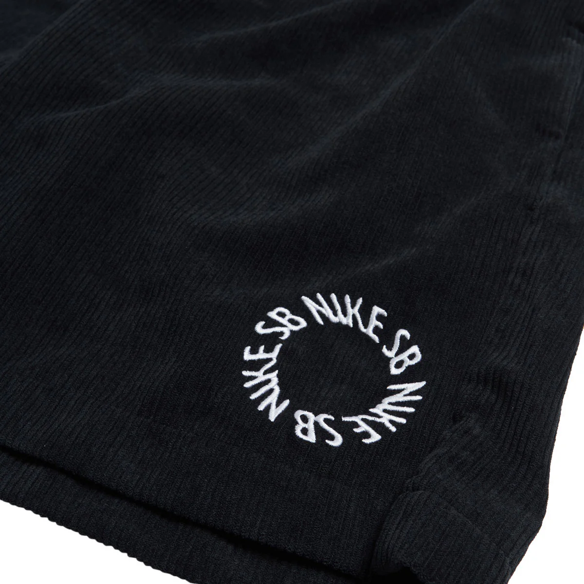 Nike SB Cord Shorts - Black/White - Image 5