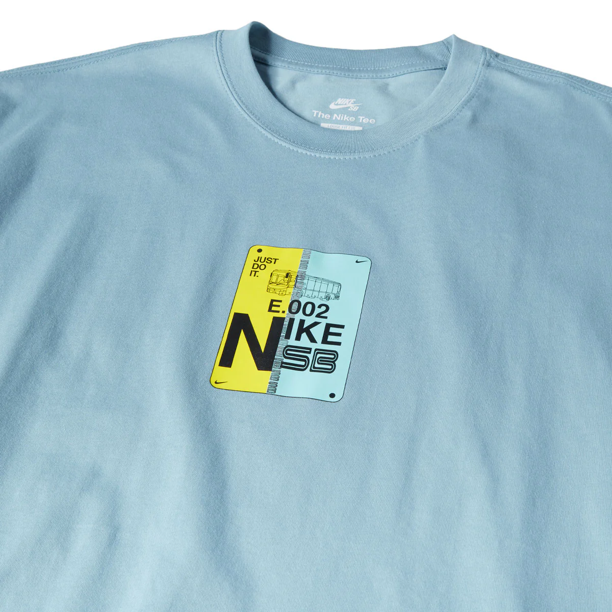 Nike SB LSE Bus Pass T-Shirt - Denim Turq - Image 2