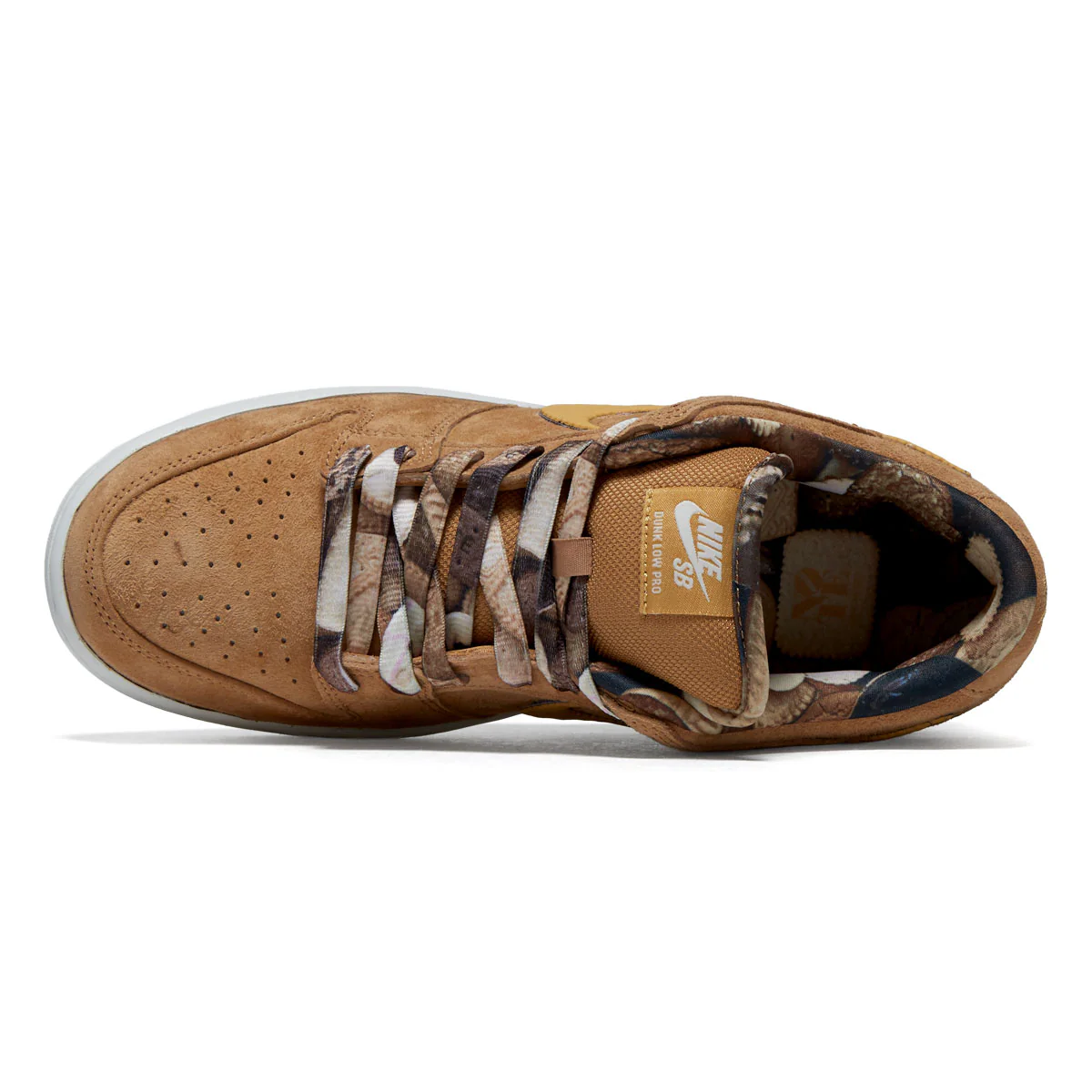 Nike SB Note Dunk Low Pro Shoes - Flax/Honeycomb/Summit White/Sail - Image 4