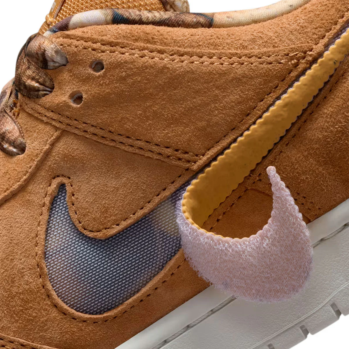 Nike SB Note Dunk Low Pro Shoes - Flax/Honeycomb/Summit White/Sail - Image 6