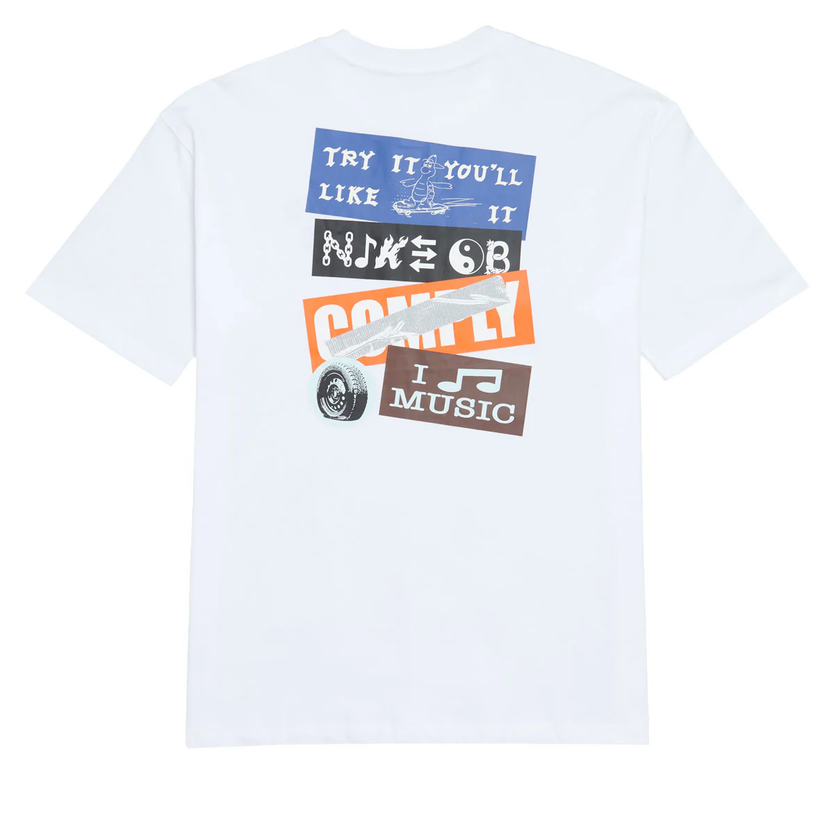 Nike SB Stickers T-Shirt - White