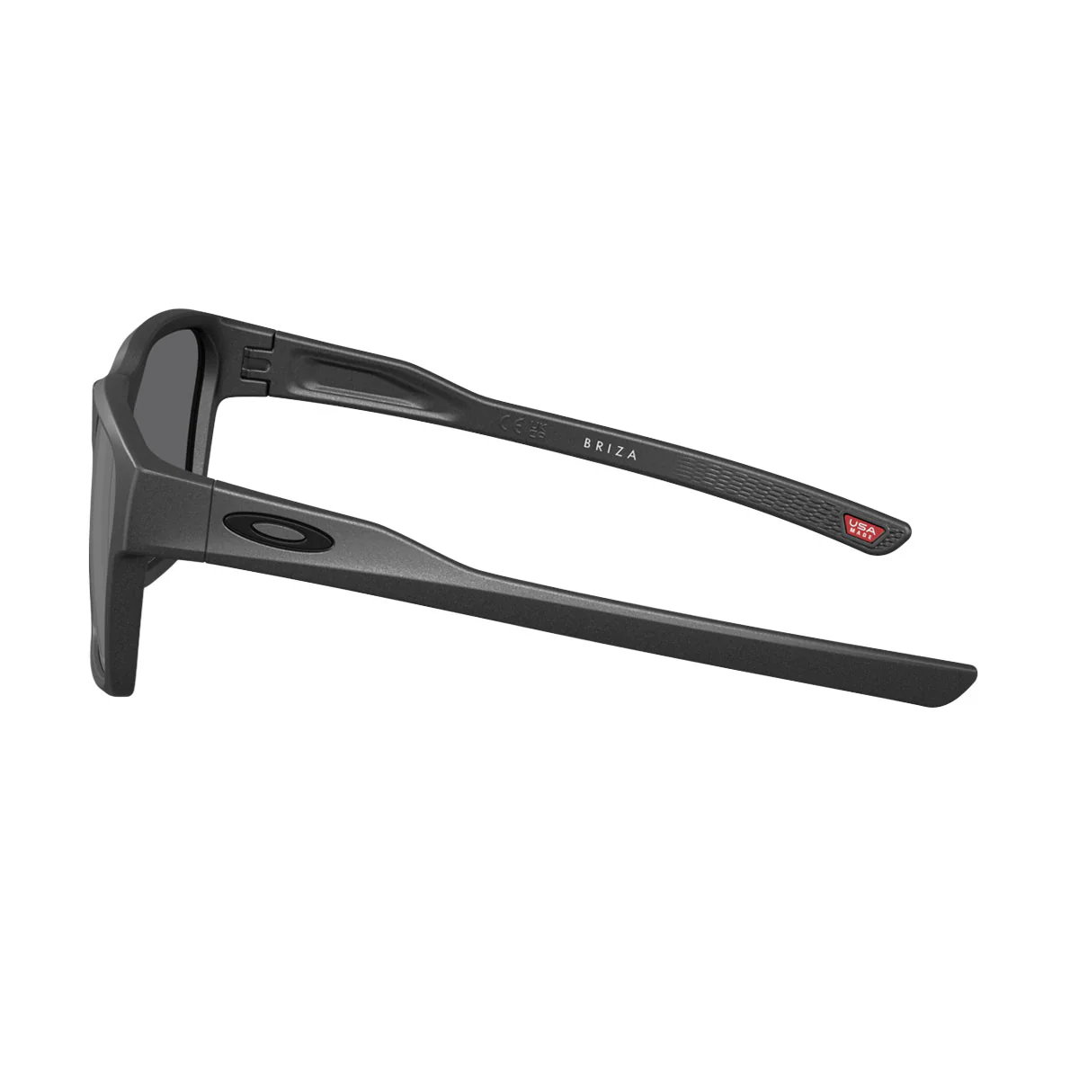 Oakley Briza Sunglasses - Steel/PRIZM Black Iridium Lens - Image 3