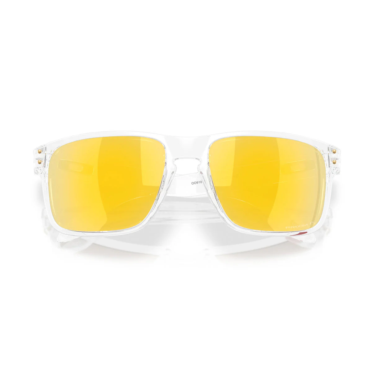 Oakley Holbrook Sunglasses - Clear/PRIZM 24k Polarized Lens - Image 4