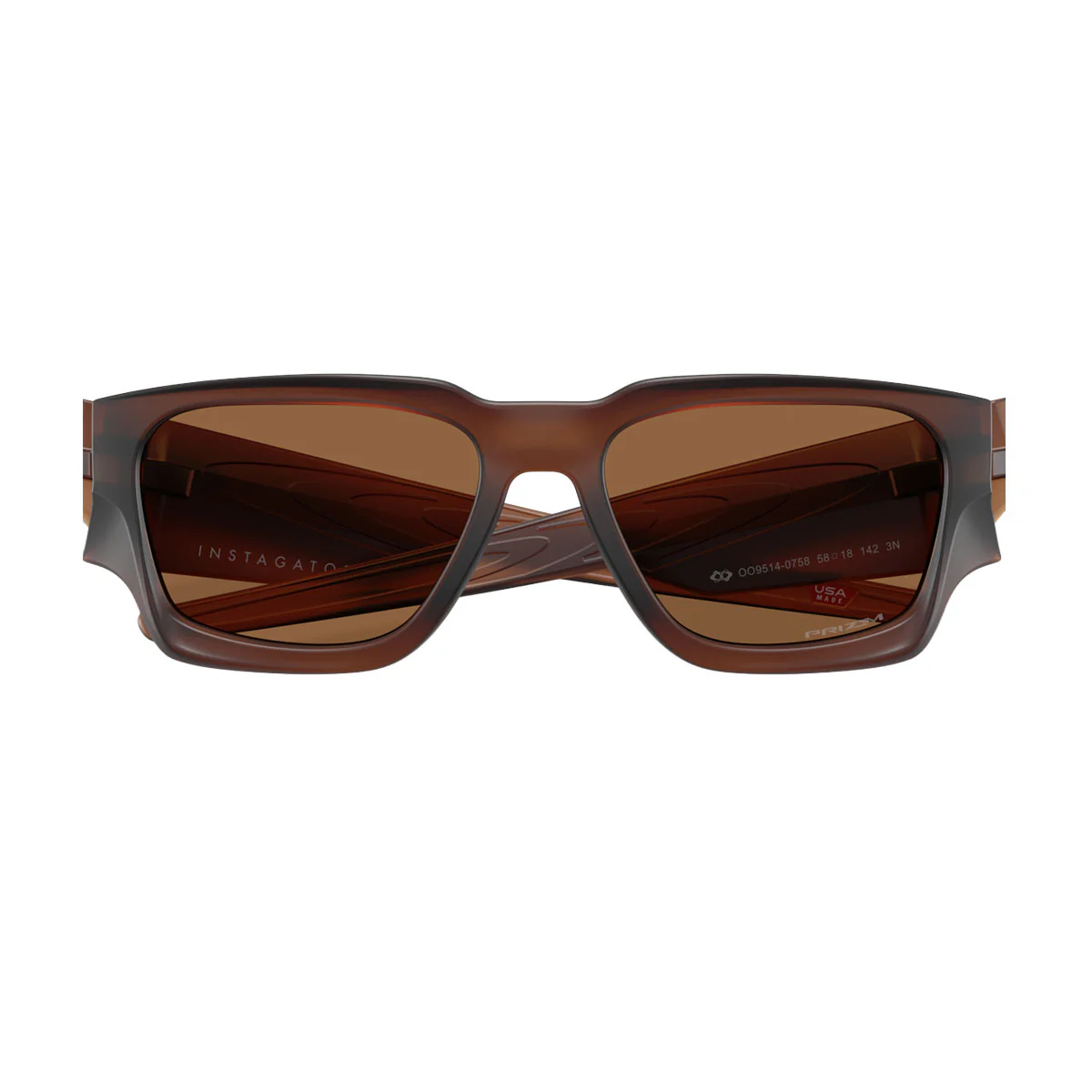 Oakley Instagator Sunglasses - Matte Rootbeer/PRIZM Bronze Lens - Image 4