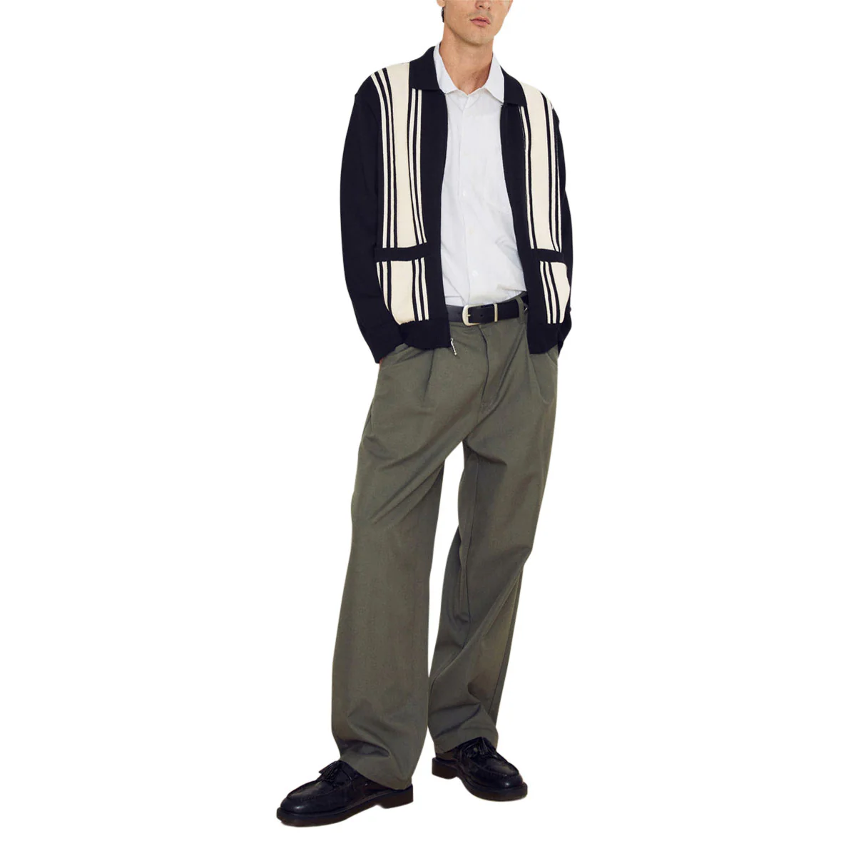 Obey Dean Pleated Pants - Tea Leaf - Image 3