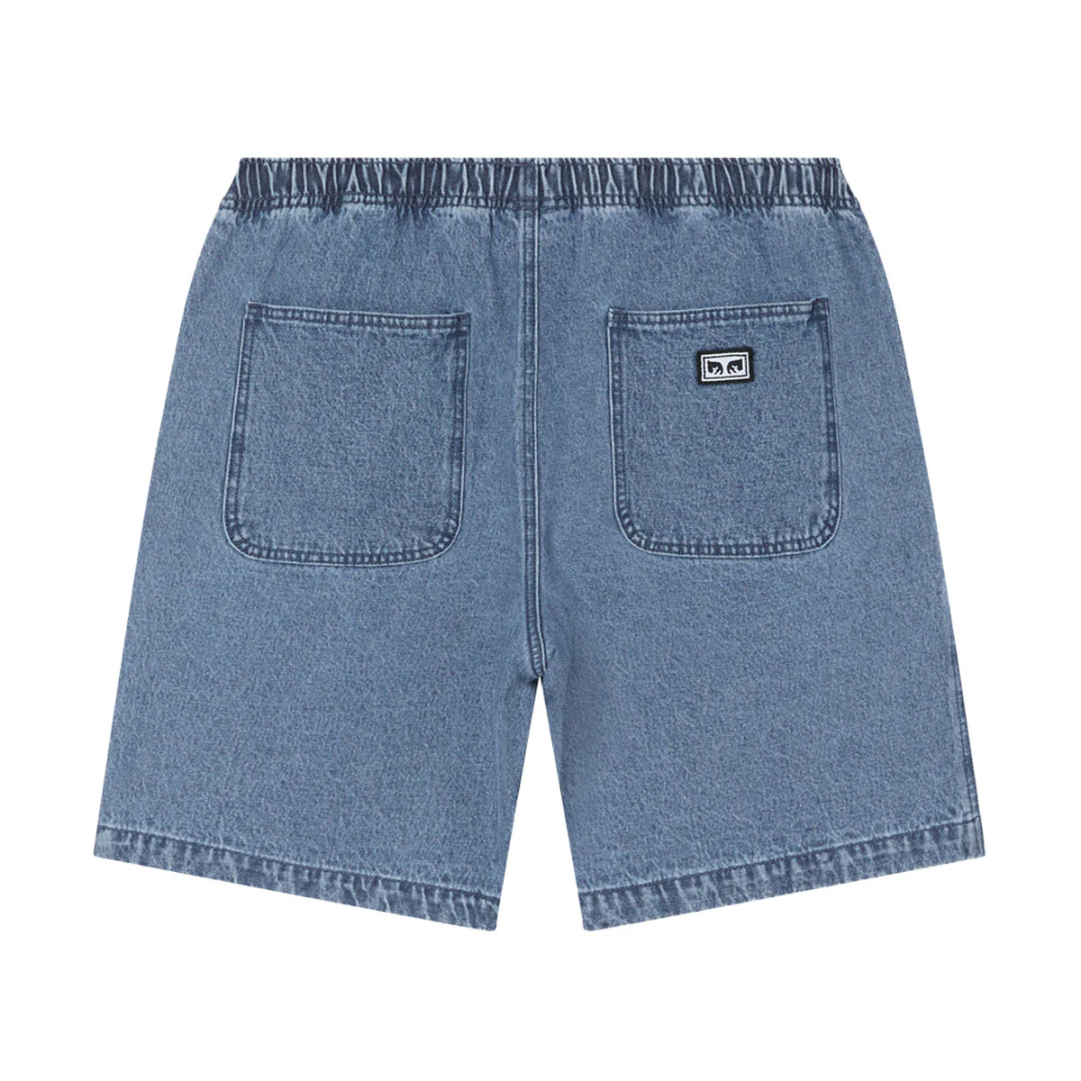 Obey Easy Denim Shorts - Light Indigo - Image 2
