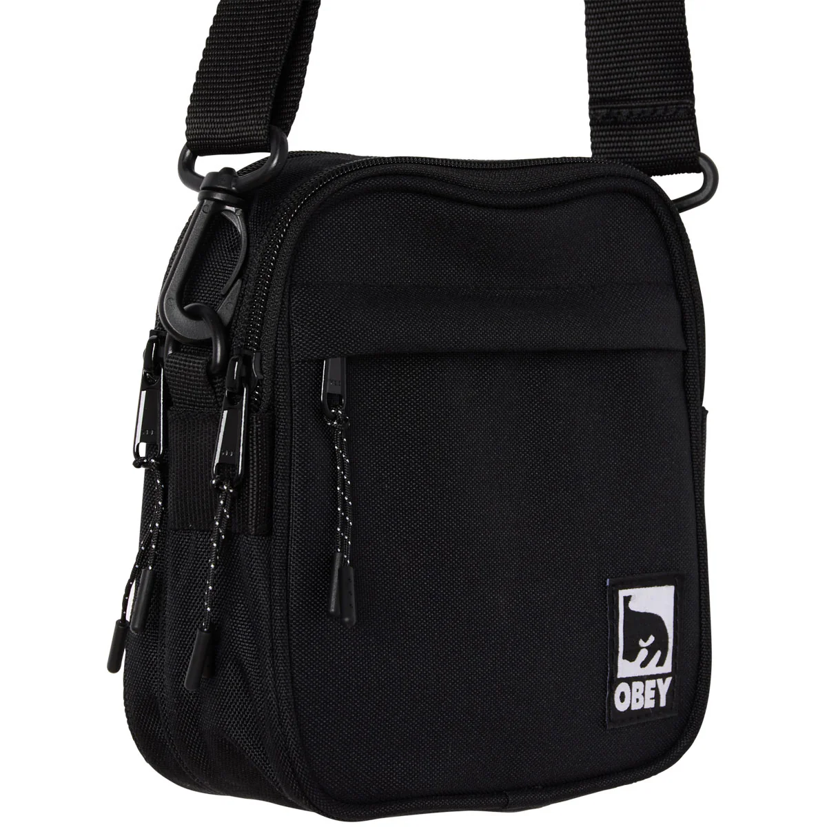 Obey Half Eye Crossbody Bag - Black - Image 4
