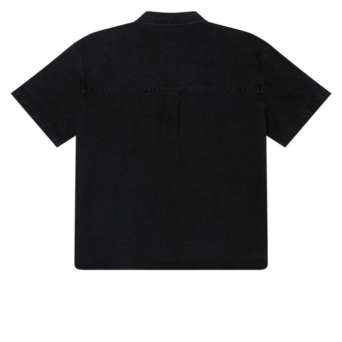 Obey Owens Denim Shirt - Faded Black - Image 2