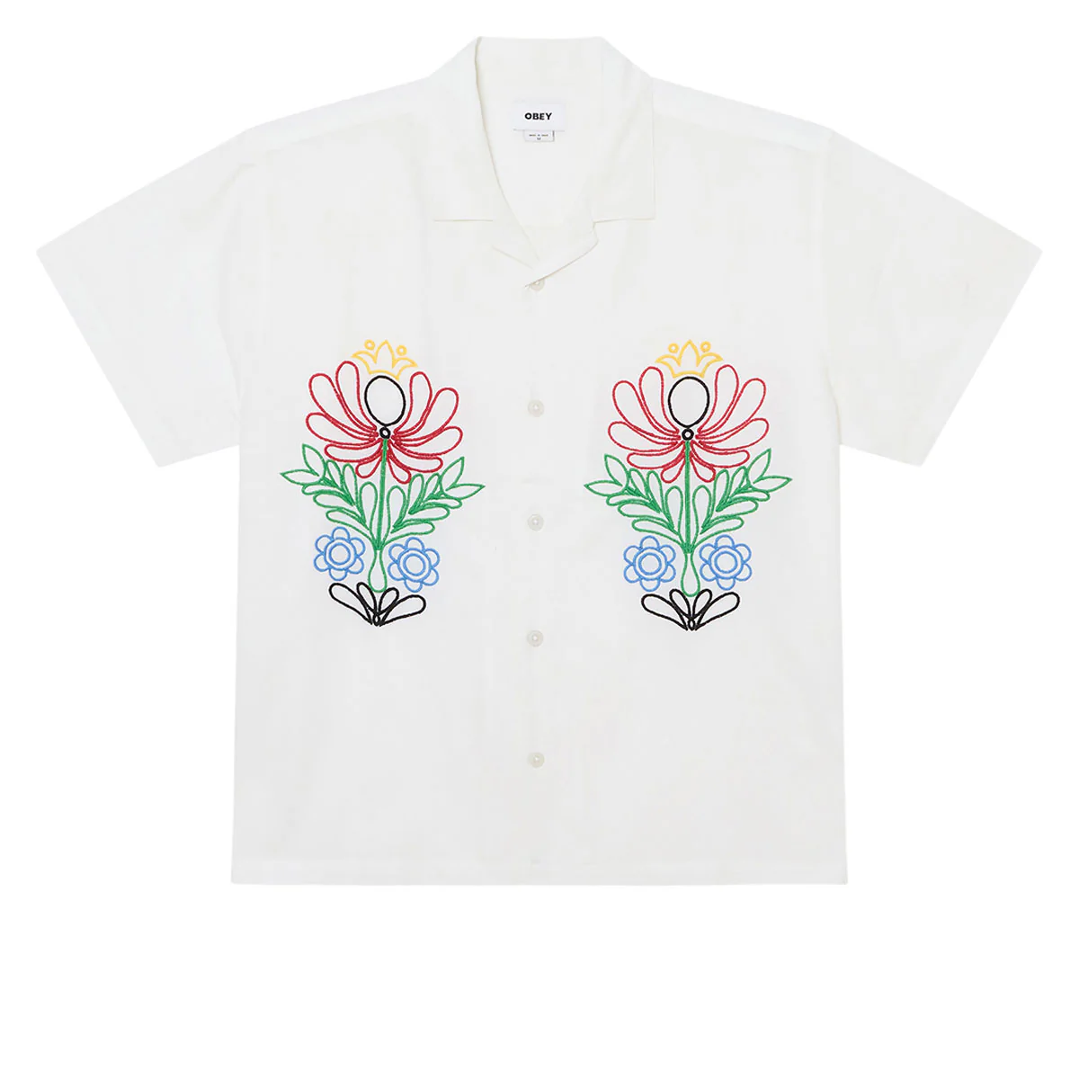 Obey Perry Woven Shirt - White