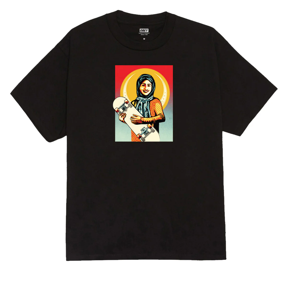 Obey Skateistan T-Shirt - Black