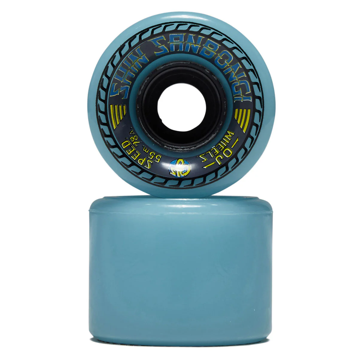 OJ Shin Sambongi Mini Super Juice 78a Skateboard Wheels - Blue - 55mm - Image 2