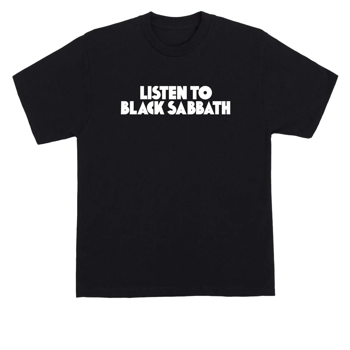 OJ x Black Sabbath Listen To T-Shirt - Black