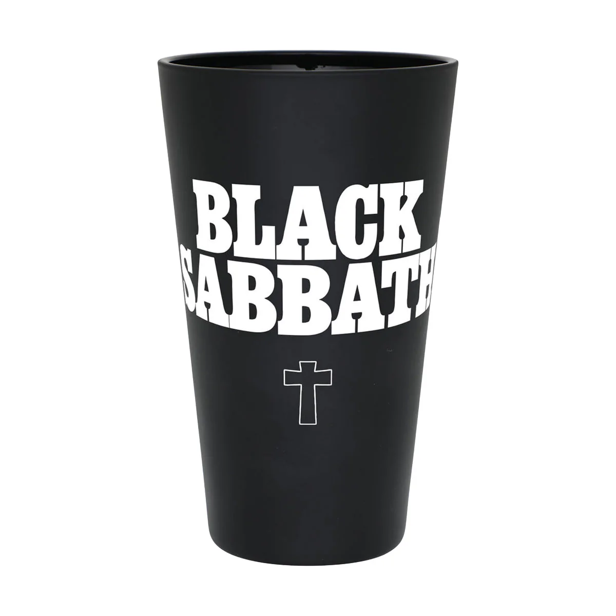 OJ x Black Sabbath Pint Glass - Frosted Black