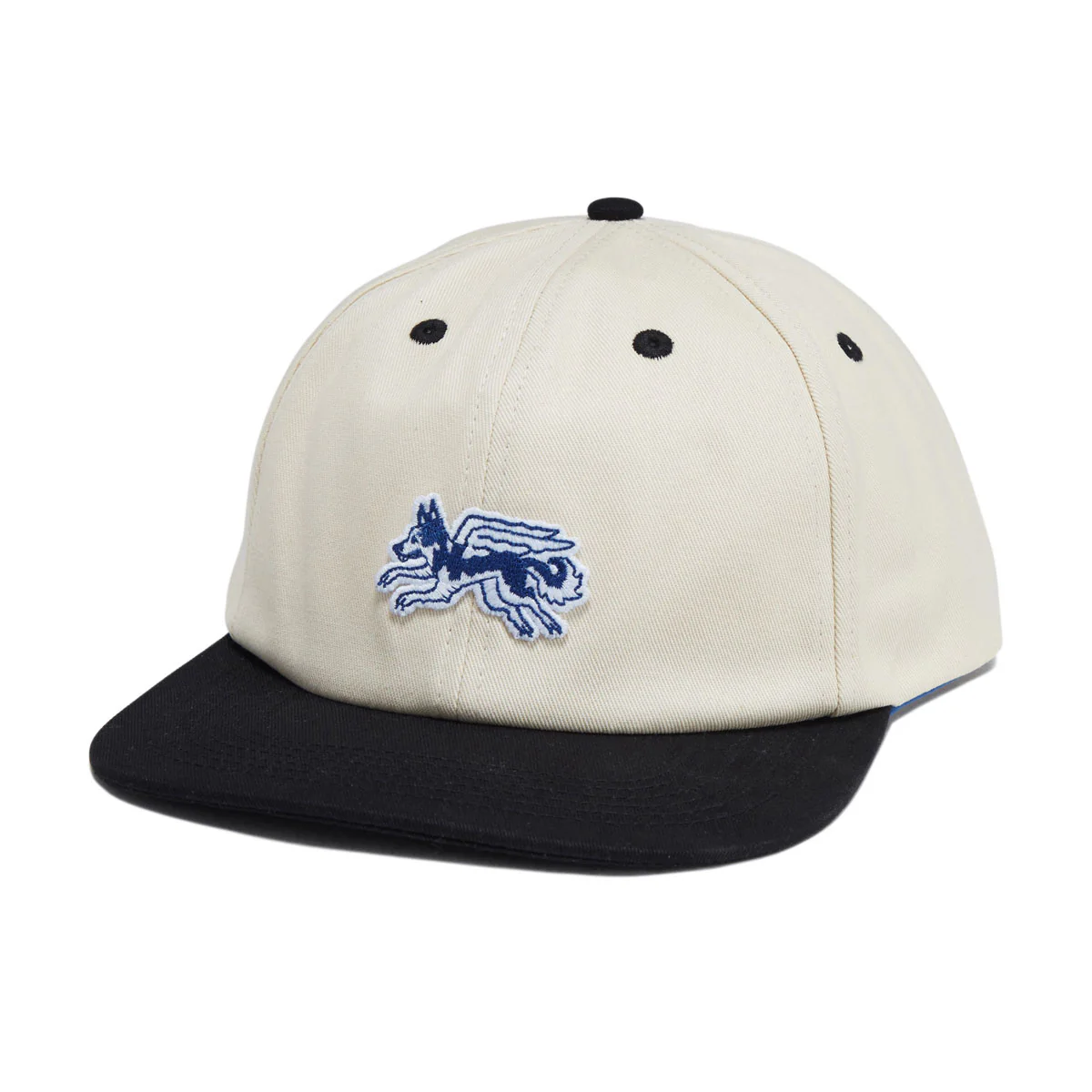 Olympia Juno Patch Hat - Cream/Black