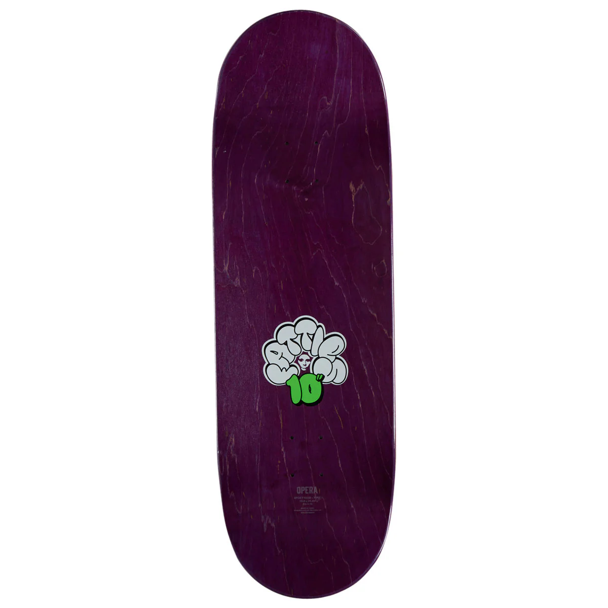 Opera Fatties Torn Spike EX7 Skateboard Complete - 10.00" - Image 2
