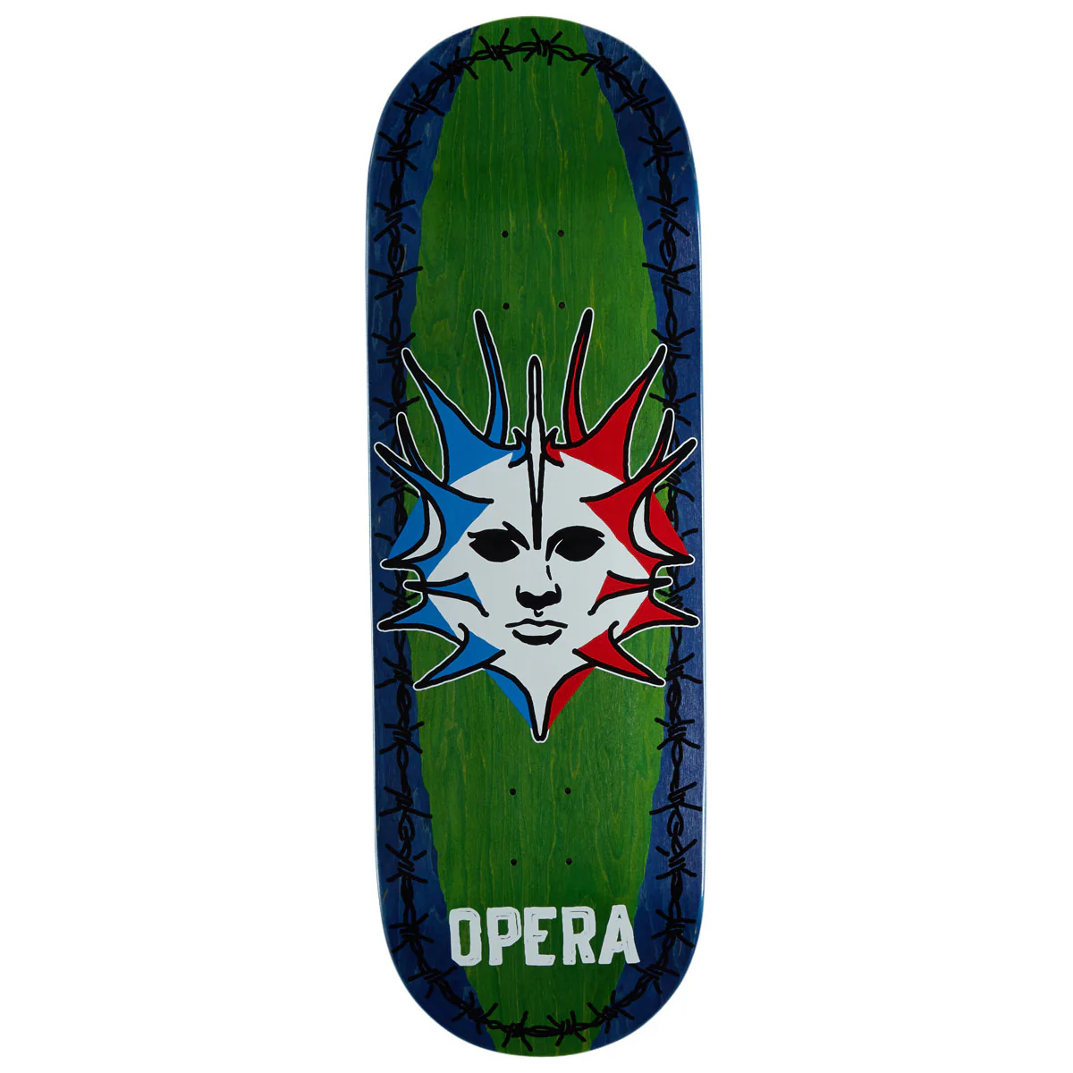 Opera Fatties Torn Spike EX7 Skateboard Deck - 10.00"