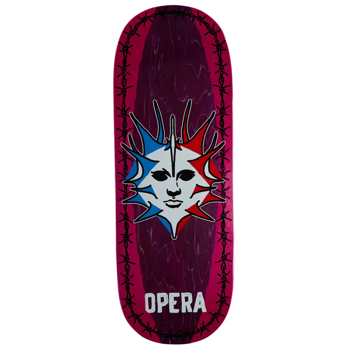 Opera Fatties Torn Spike EX7 Skateboard Deck - 11.00"