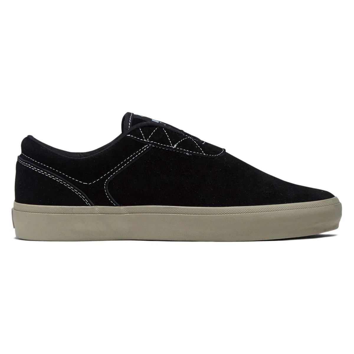 Opus Honey Slip Shoes - Black/Cream Suede