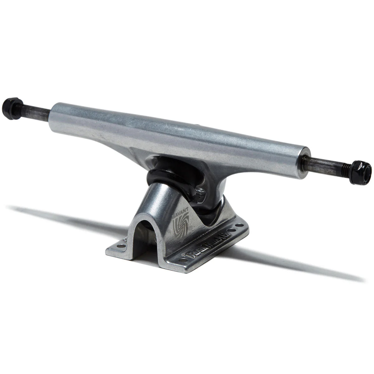 Paris Savant 165mm 50 Degree Longboard Trucks - Polished Silver - Image 2