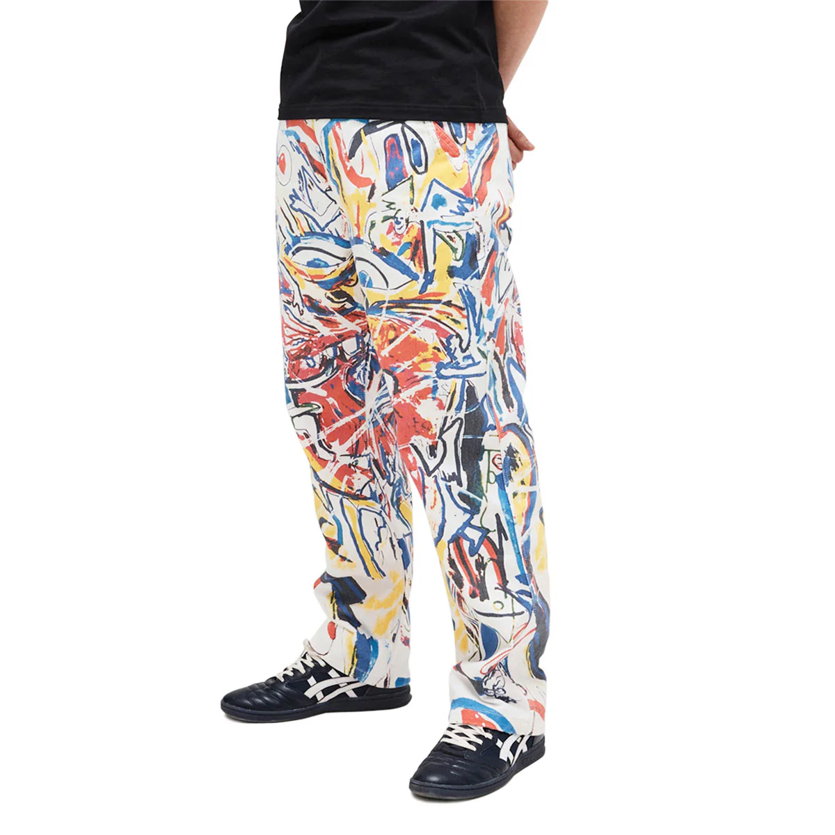 Passport Goes Around Workers Club Classic Jeans - Multi - Image 2
