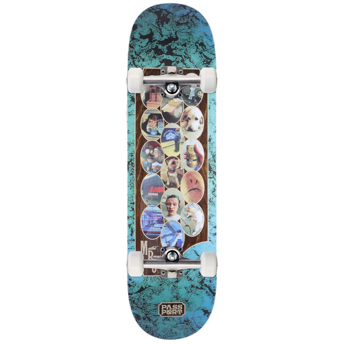 Passport Yearbook Matlok Skateboard Complete - 8.25"