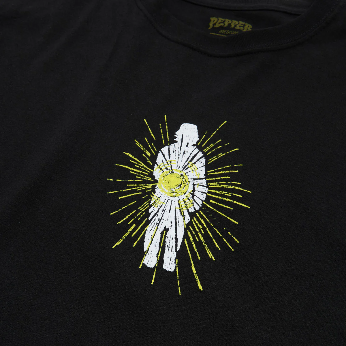 Pepper Portal T-Shirt - Black - Image 2