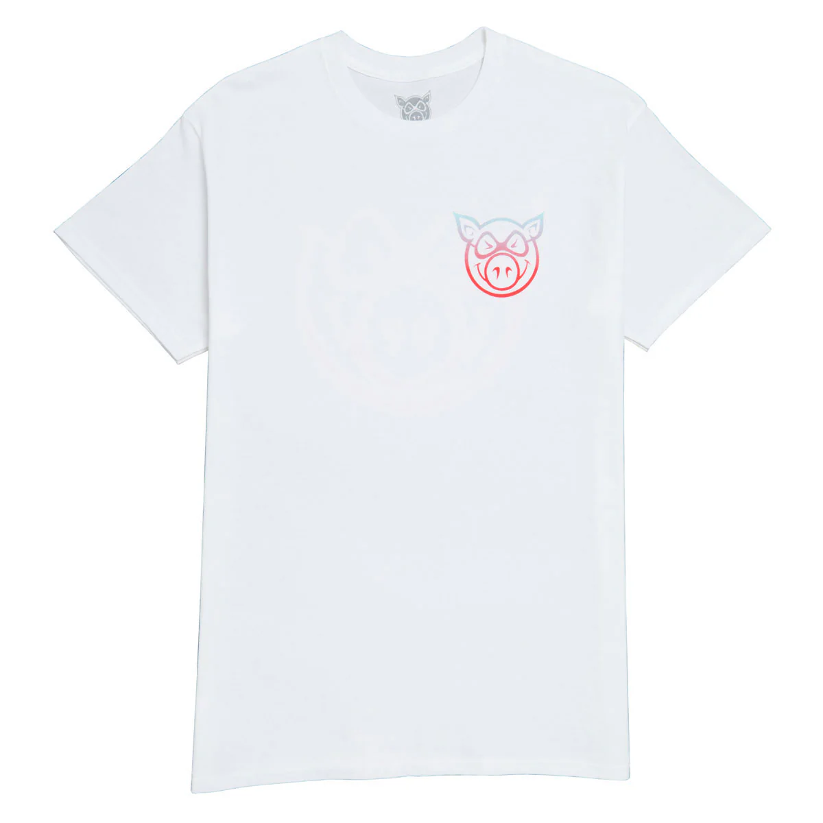 Pig Head Fade T-Shirt - White