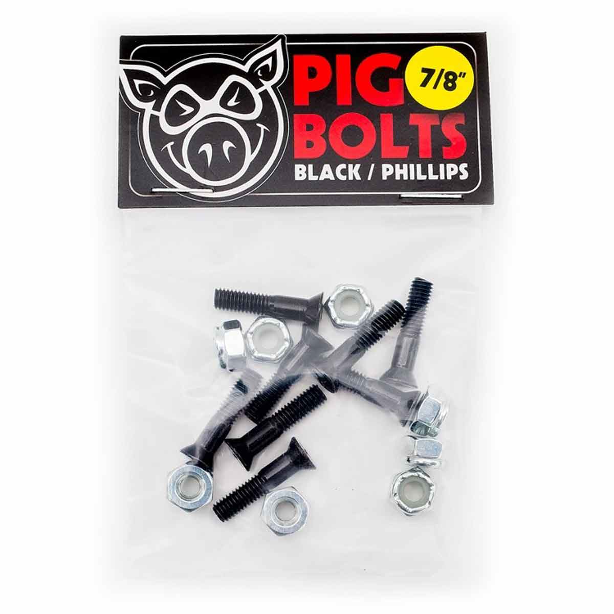 Pig Phillips Hardware - Black - 7/8"