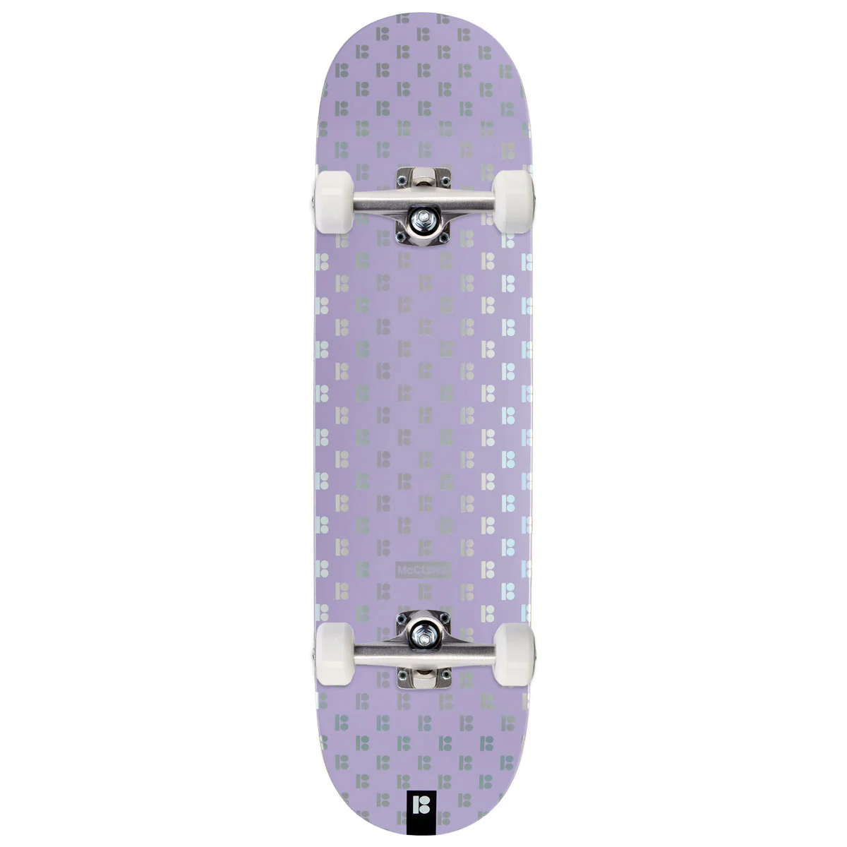Plan B Lew Holographic Mcclung Skateboard Complete - 8.25"