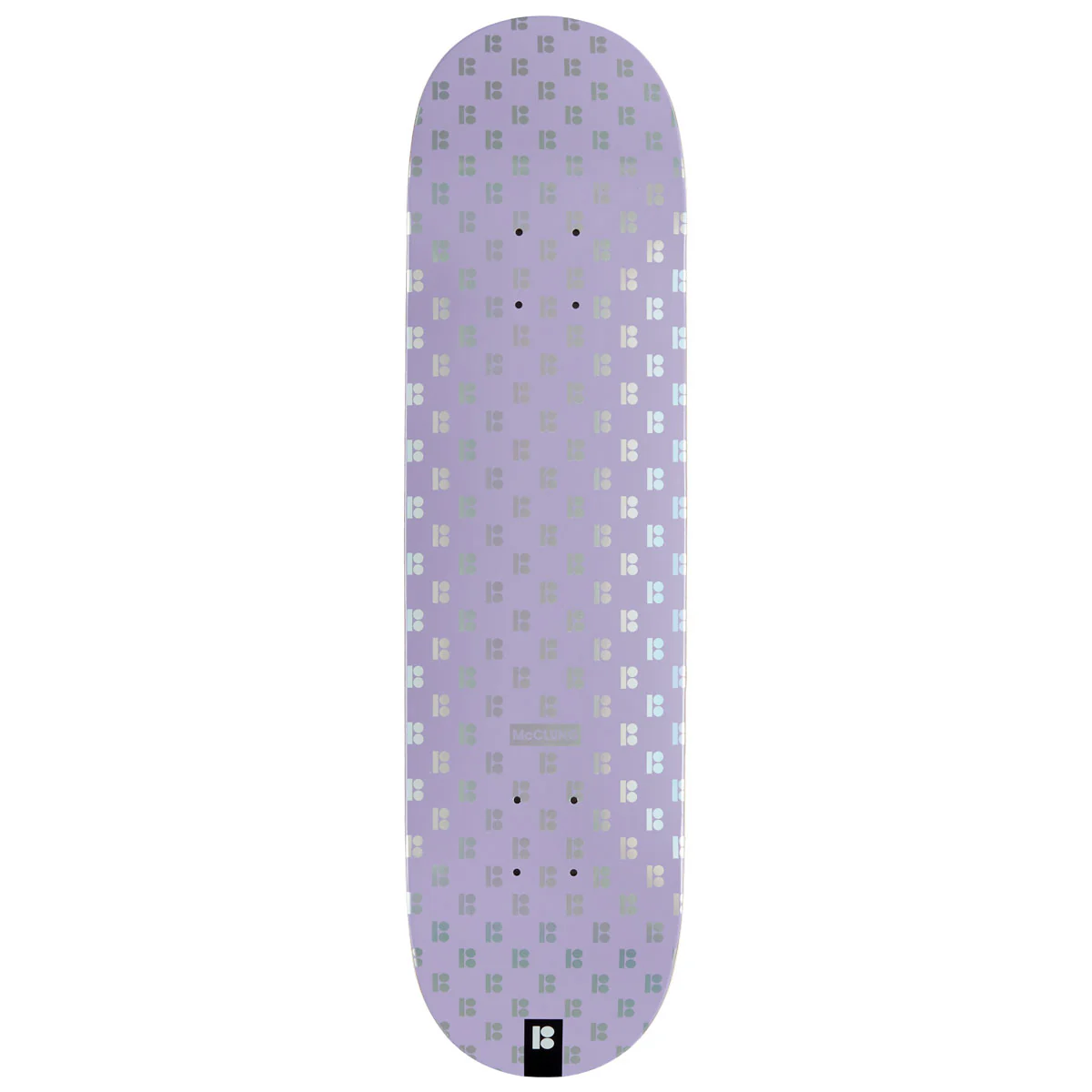 Plan B Lew Holographic Mcclung Skateboard Deck - 8.25"
