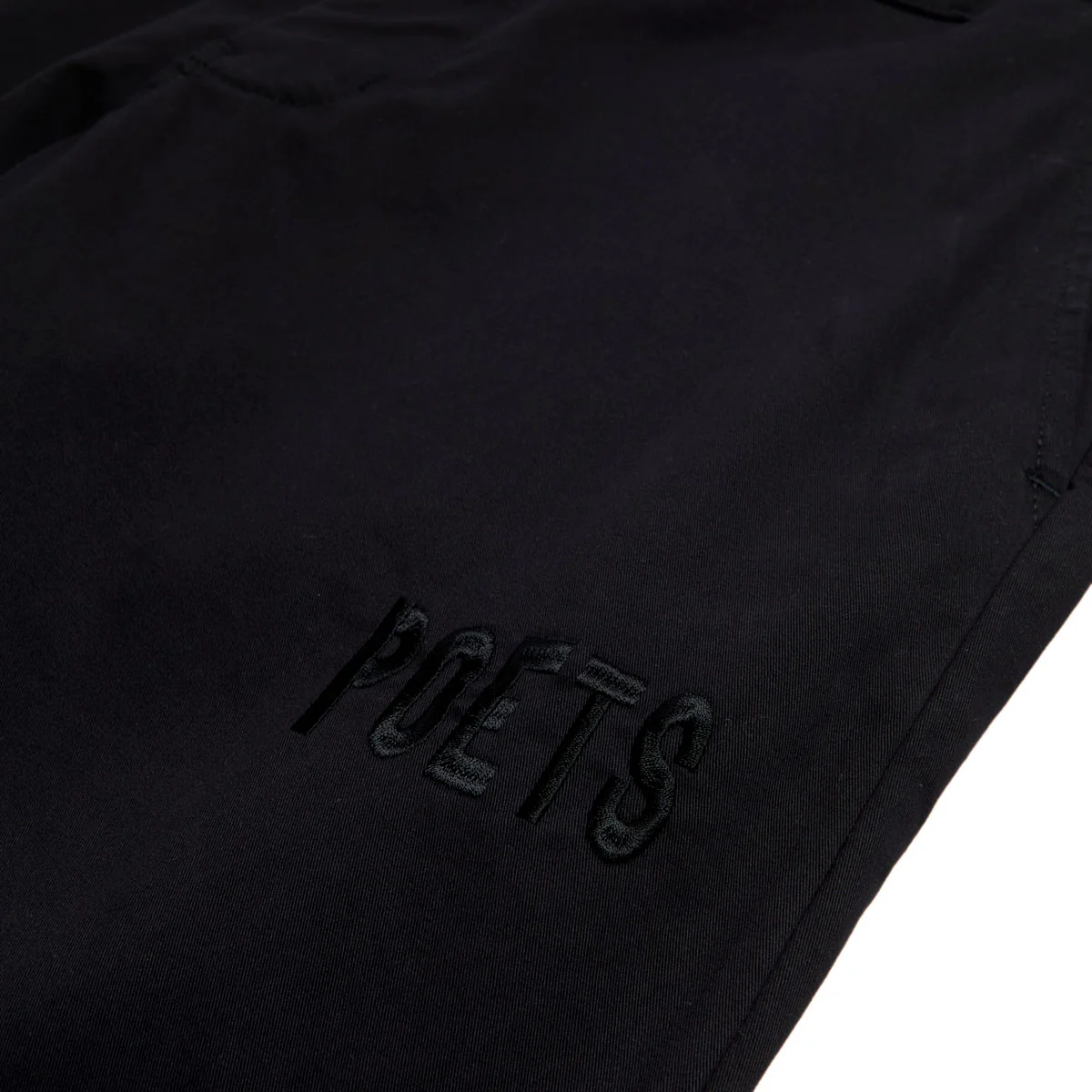 Poets Byrne Embroidered Relaxed Fit Corduroy Pants - Black - Image 2