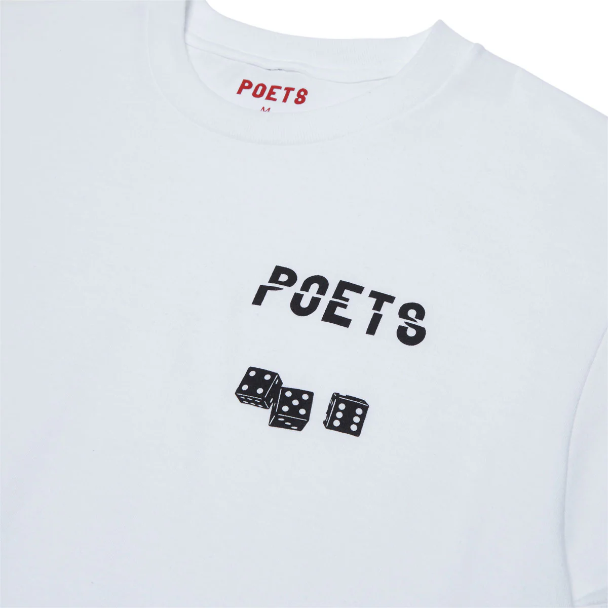 Poets Cee-Lo Screened T-Shirt - White - Image 2