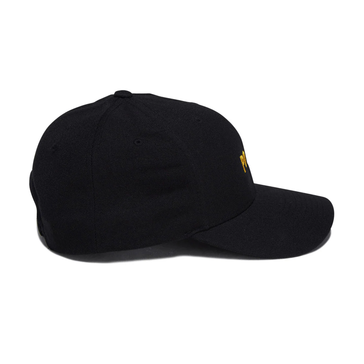 Poets Embroidered Cloth Snapback Hat - Black - Image 4