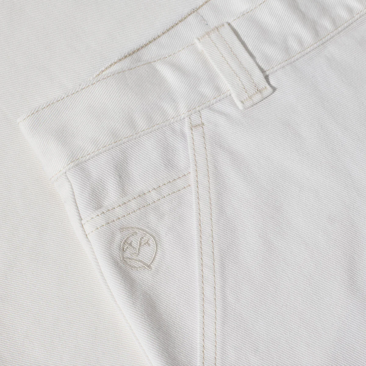 Polar Big Boy Work Pants - Ecru - Image 3